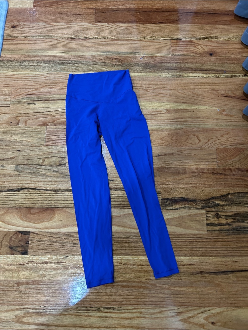 High-Waist Women's Leggings - Royal Blue